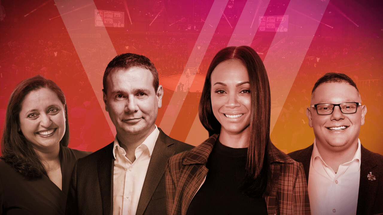 Zoe Saldana joins panel to judge the Chivas Venture Final at TNW2019