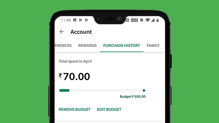 How to set a monthly budget for your Google Play purchases on Android