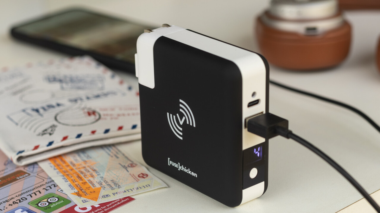 This $85 wireless charger doubles as a power bank, and it’s perfect for all your travels