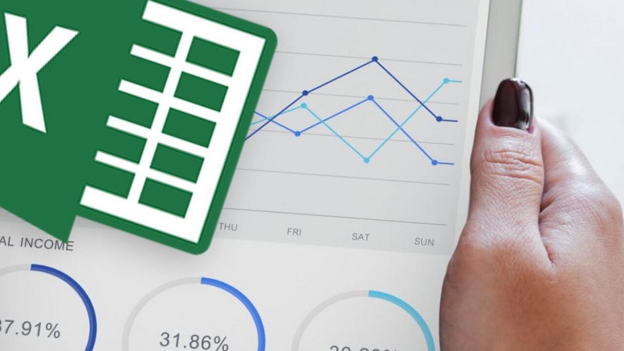 Earn an accredited Excel certification with this $50 data analyst training