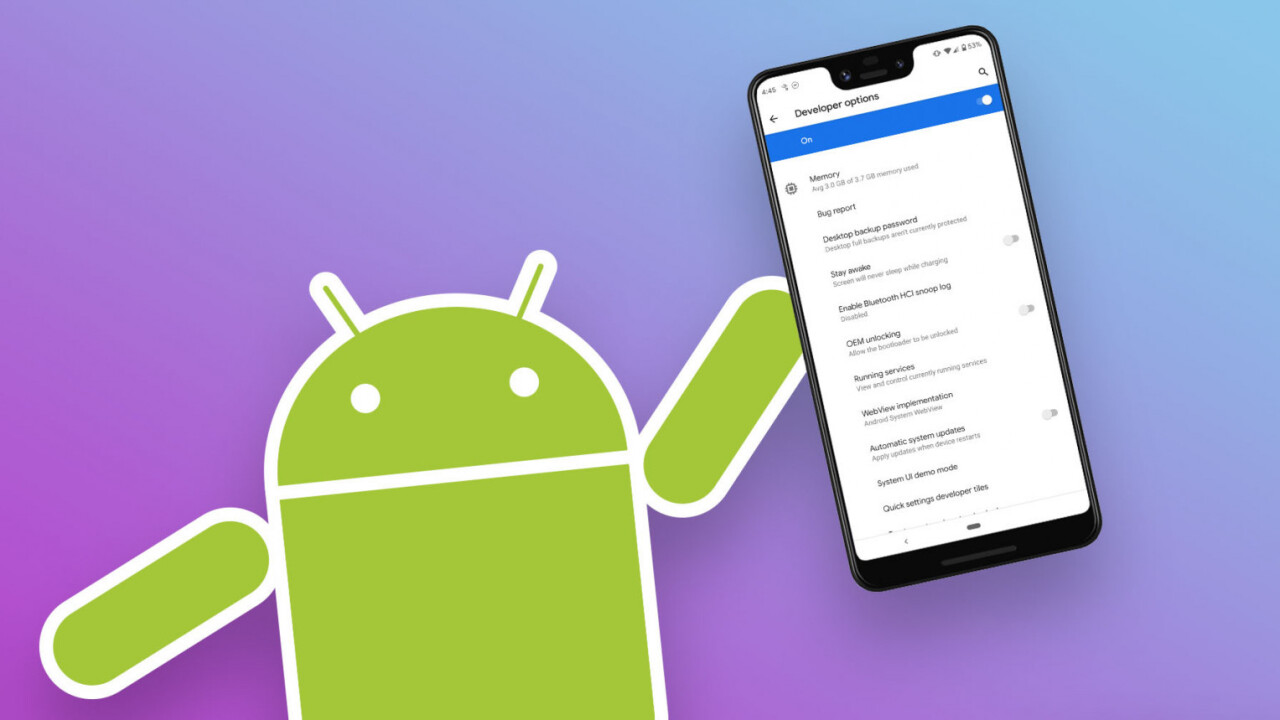 How to access Android’s hidden developer options