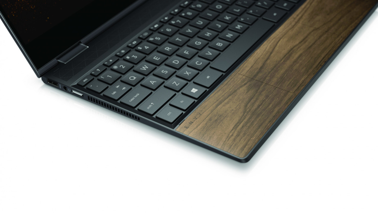 HP’s Envy laptops get a sexy new wood option