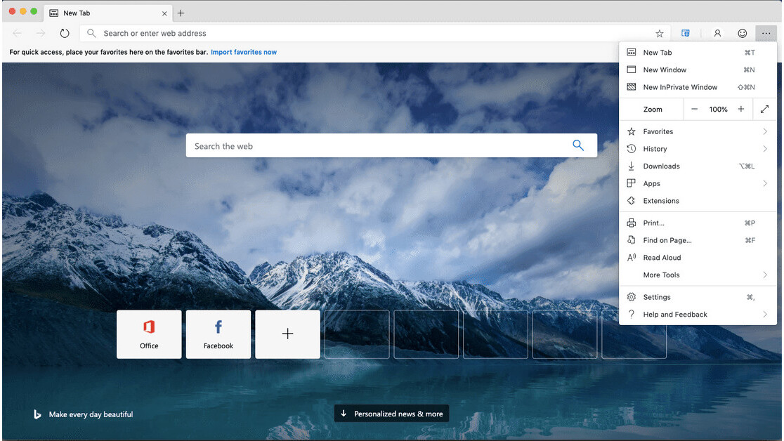 You can now try out Microsoft’s Edge browser for macOS