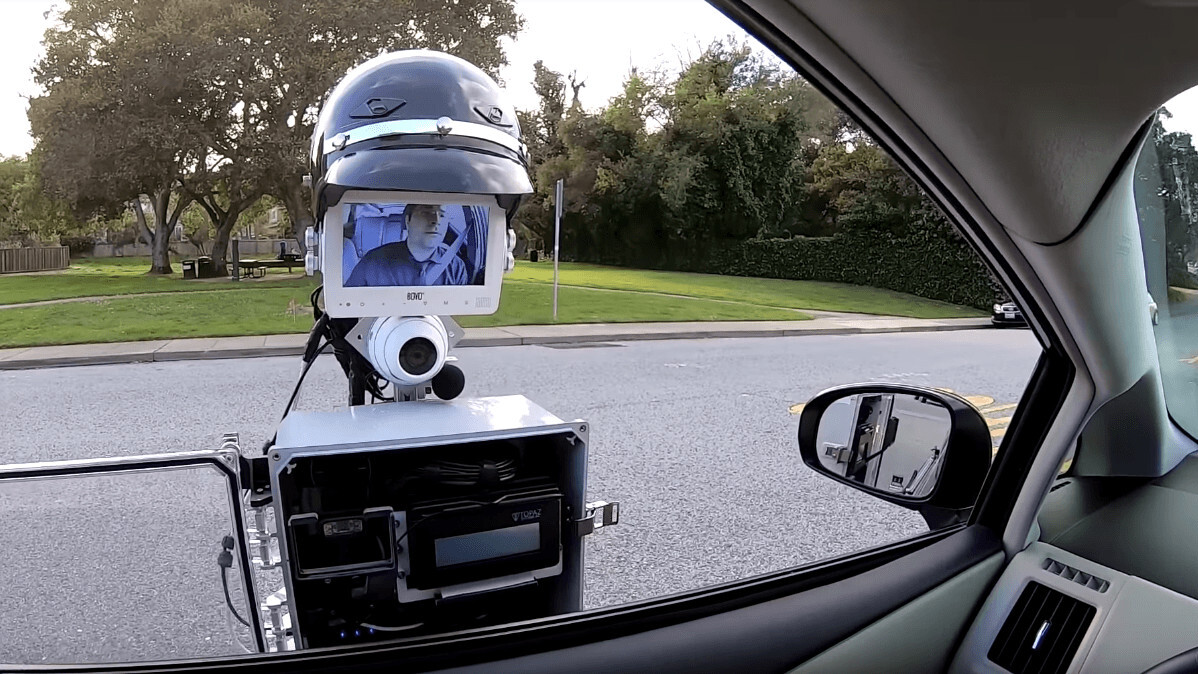 This tablet on a stick isn’t RoboCop, but it’s a smart solution to risky traffic stops