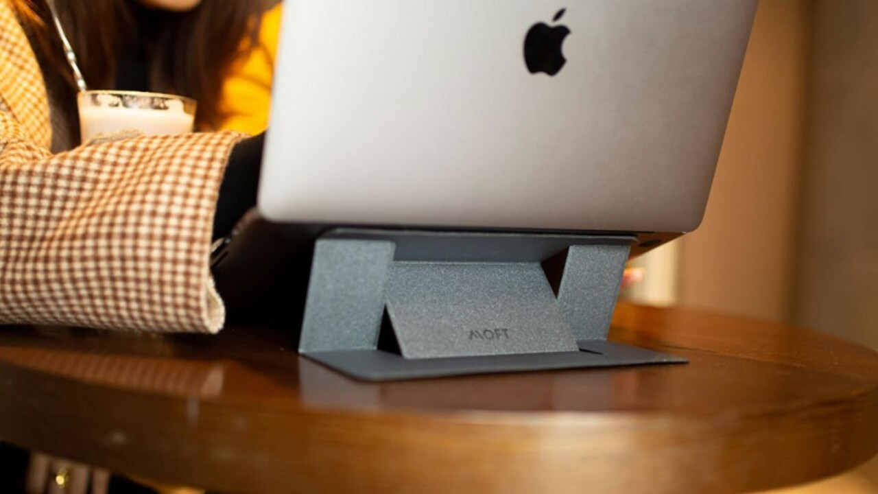 This super-slim laptop stand raised over $1 million on Kickstarter and Indiegogo