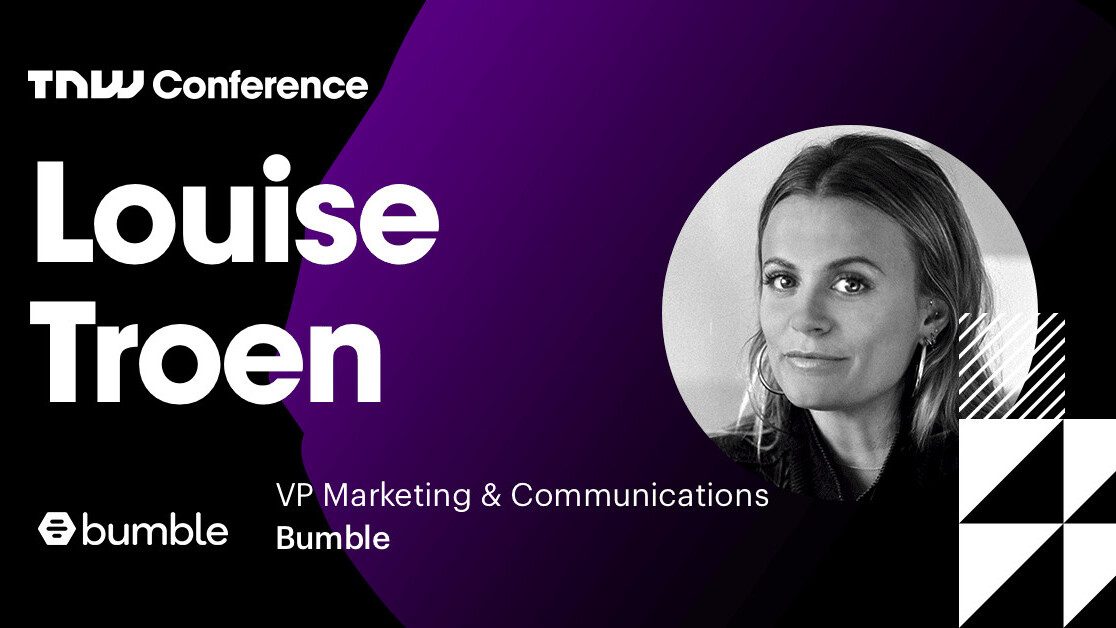 Bumble’s Louise Troen is live at TNW2019 – tune in now!