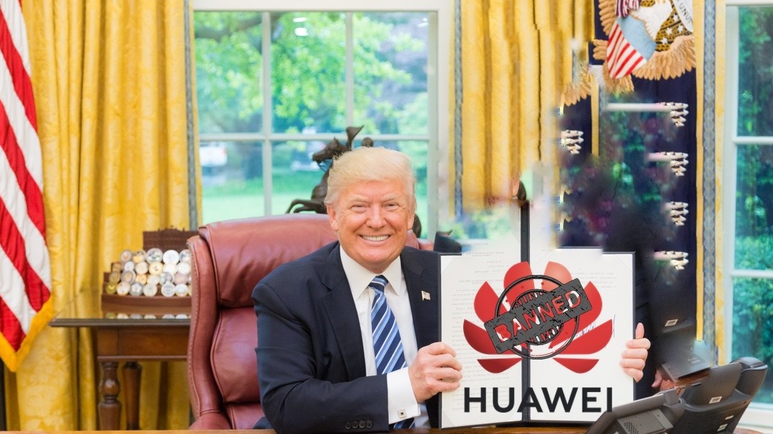 Image result for huawei trump