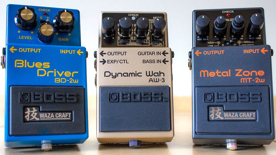 These BOSS pedals make you sound like a guitar god