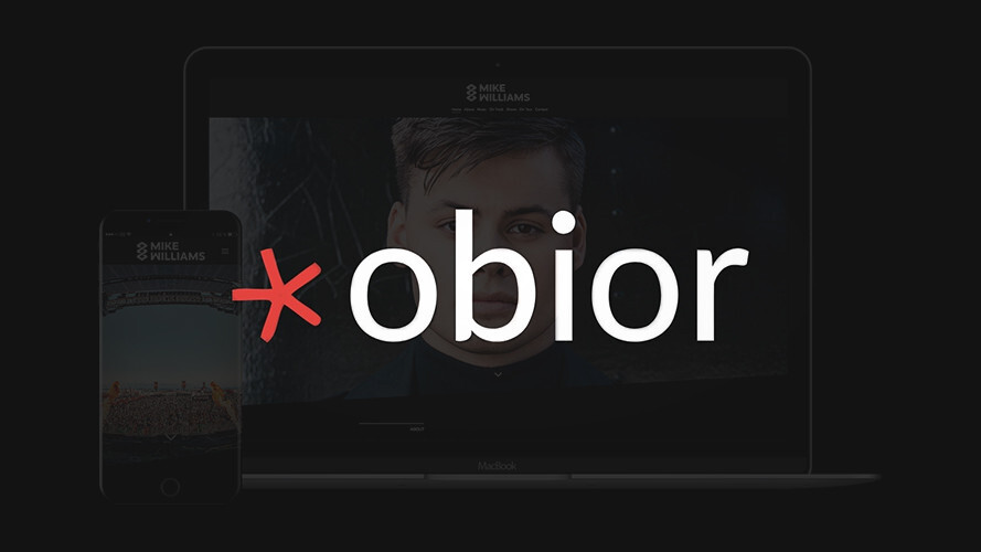 Obior lets you create and host a website in minutes—and for just $20/year