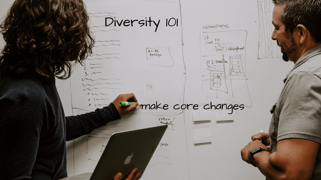 Token hires don’t help diversity, making core changes does