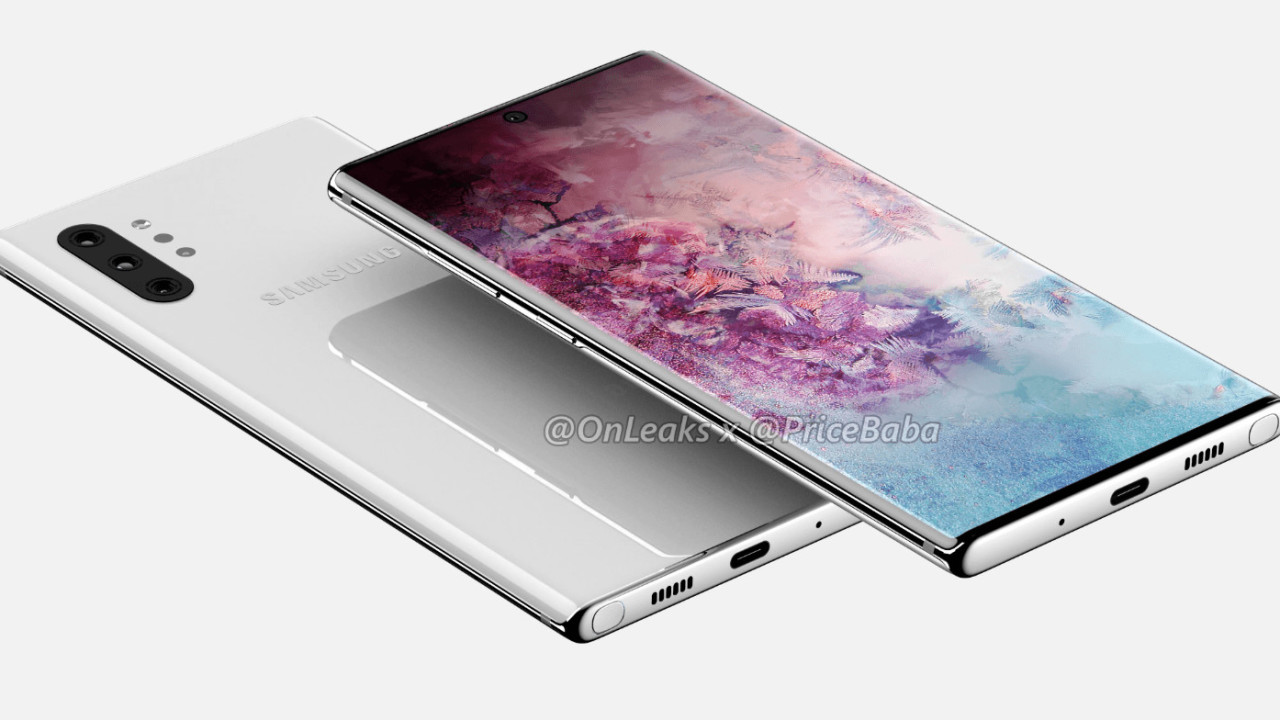 Leak: First unofficial Note 10 renders show off Samsung’s refreshed aesthetic
