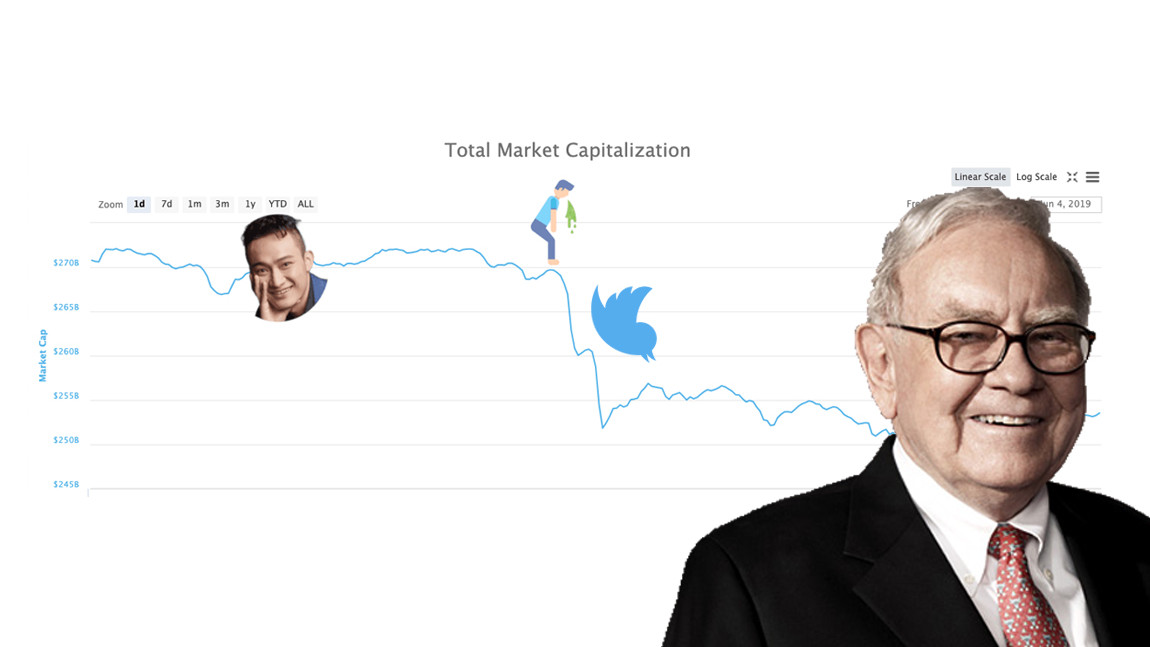 Justin Sun paid $4.57M to shill TRON to Warren Buffet, Twitter trolled him mercilessly
