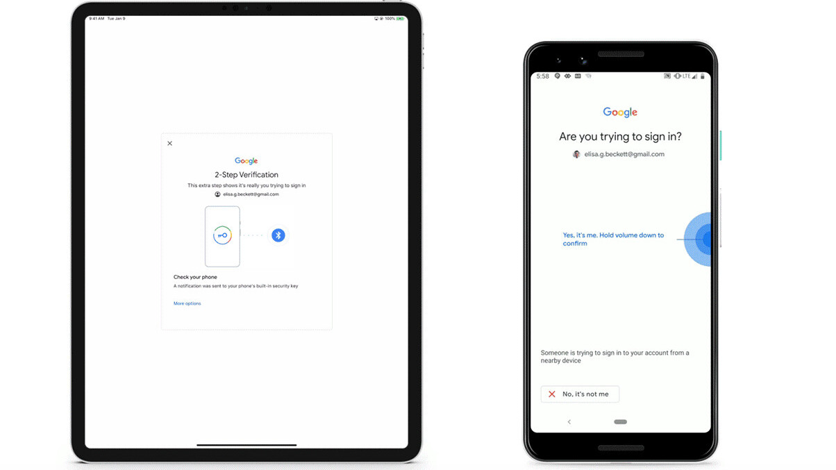 PSA: Your Android phone is now a security key for signing in to Google on iOS
