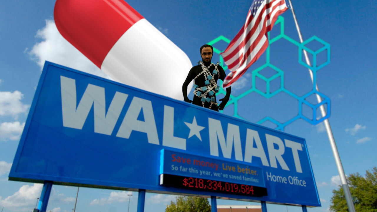 Walmart teams up with Big Pharma to track drugs on the blockchain