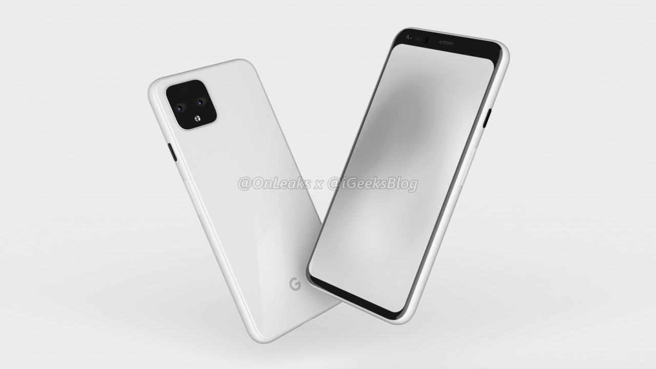 Pixel 4 leaks show the notch will be replaced for a chunky forehead with a neat trick