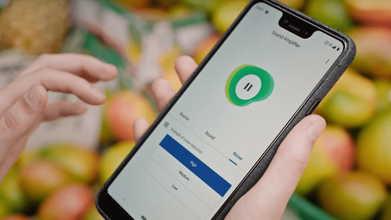 Google’s ‘Sound Amplifier’ Android app helps you hear better in noisy areas