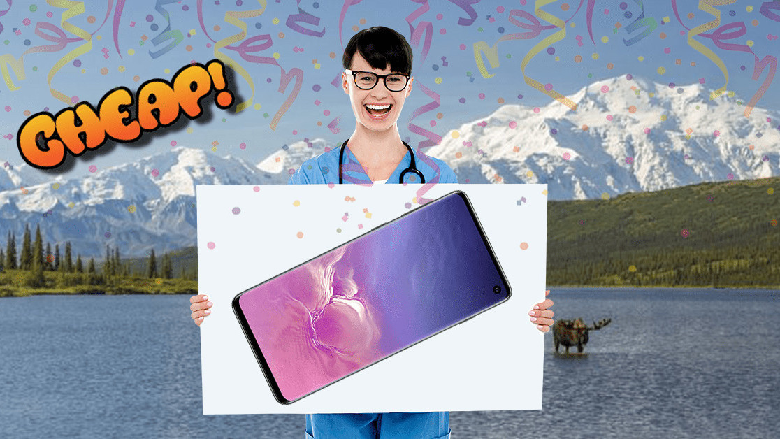 PRIME CHEAP: Fast! Schnell! Hurtig! The Samsung Galaxy S10 has $300 off