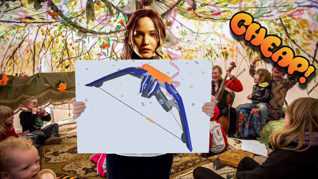 CHEAP: Live your ‘Hunger Games’ fantasies with a kickass Nerf Bow for only $24