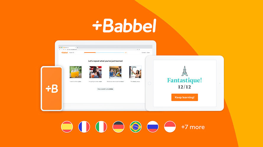 Learn new languages with highly-reviewed app Babbel and save up to 50%