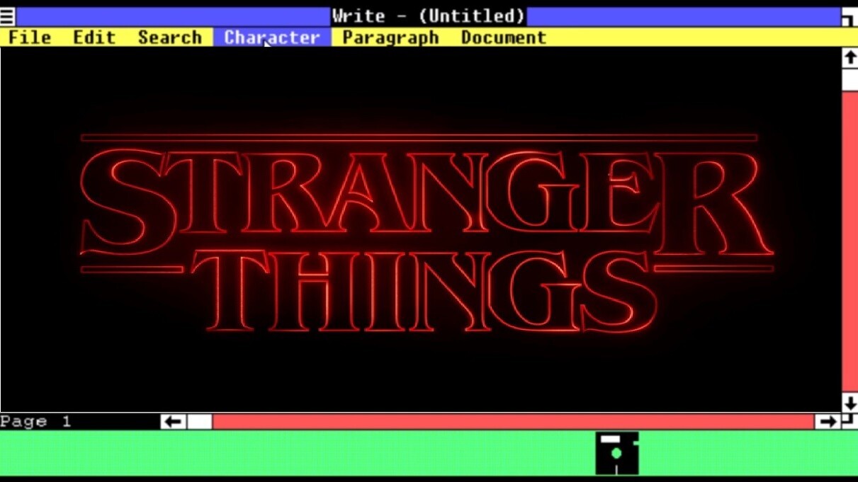 Is Microsoft teasing a Netflix tie-in? Stranger Things have happened