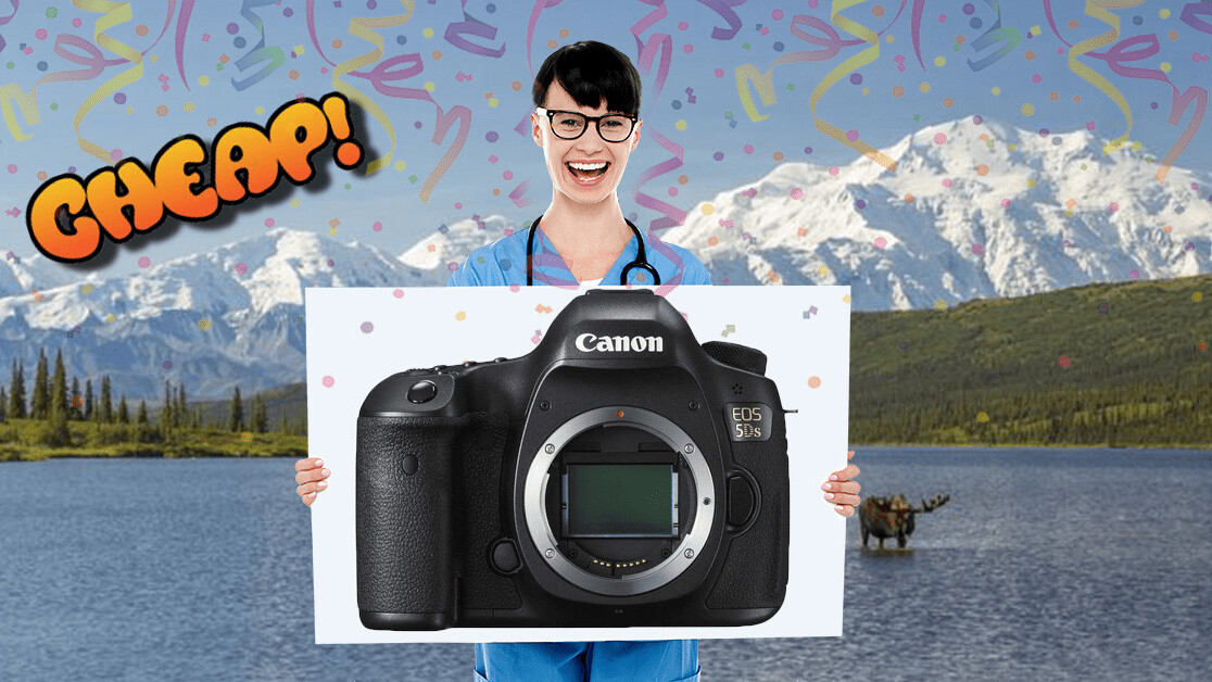 CHEAP: Shield thy eyes! Canon’s EOS 5DS DSLR Camera has 64% off