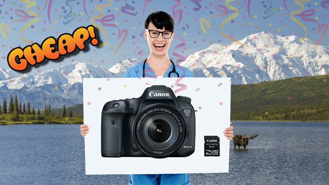 CHEAP: Click! Snap! Develop! There’s $450 off the Canon EOS 7D Mark II kit