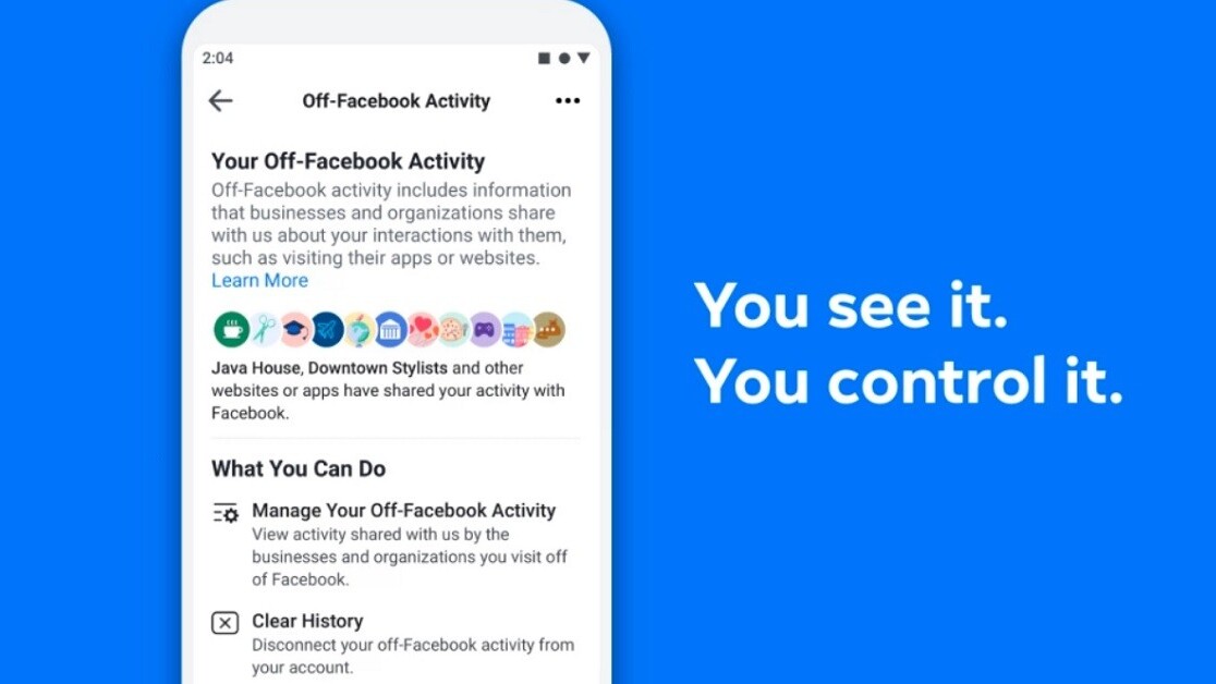 Facebook lets you (sorta) control what info it gets from other sites