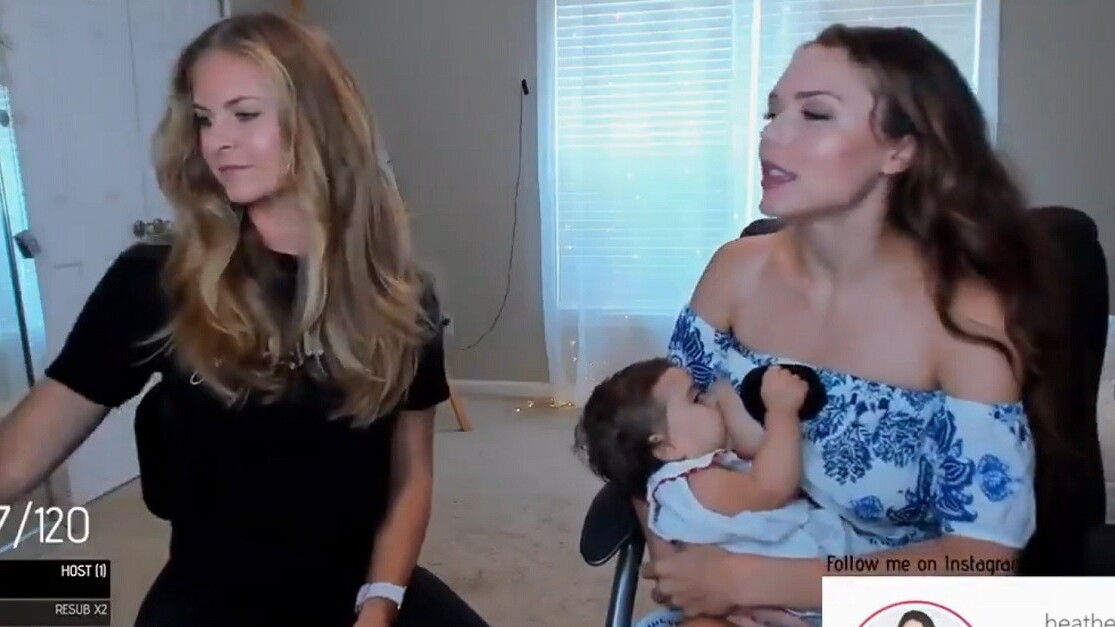 Twitch is okay with breastfeeding — but many viewers aren’t, and that’s a problem