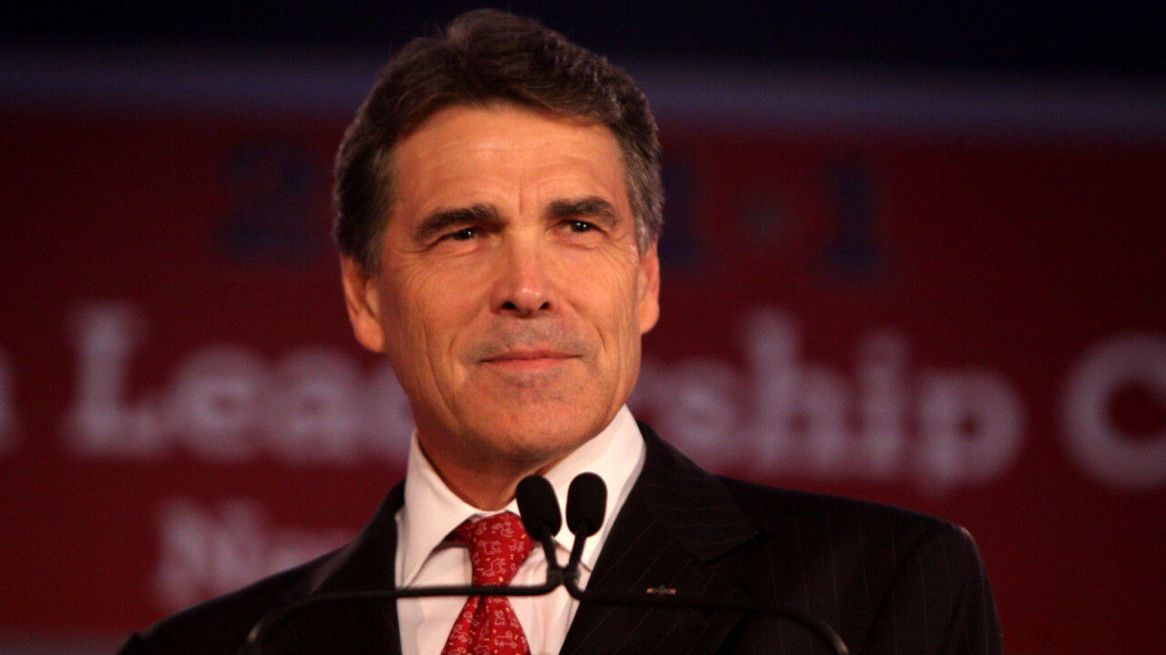 Former Texas Governor Rick Perry fell for an old-school Instagram hoax