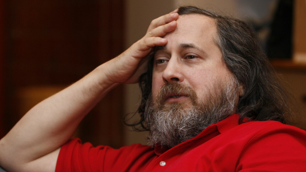 Free software icon Richard Stallman has some moronic thoughts about pedophilia