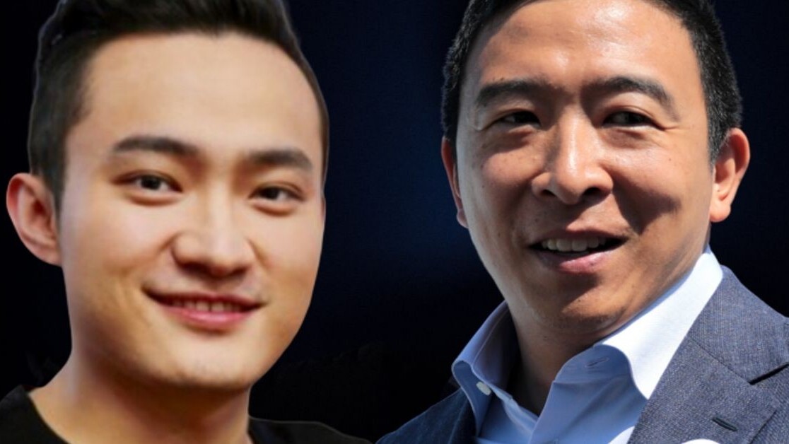 Justin Sun seeks Andrew Yang’s attention with another cryptocurrency UBI pitch