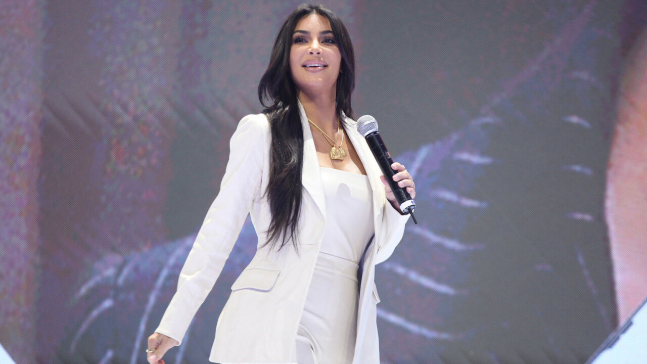 What on earth is Kim Kardashian West doing at a tech conference in Armenia?