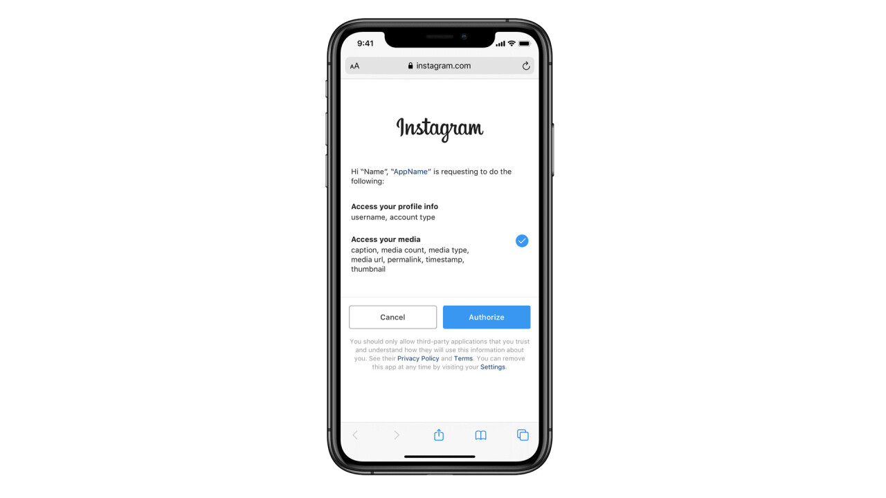 Instagram now lets you control which apps can access your account data