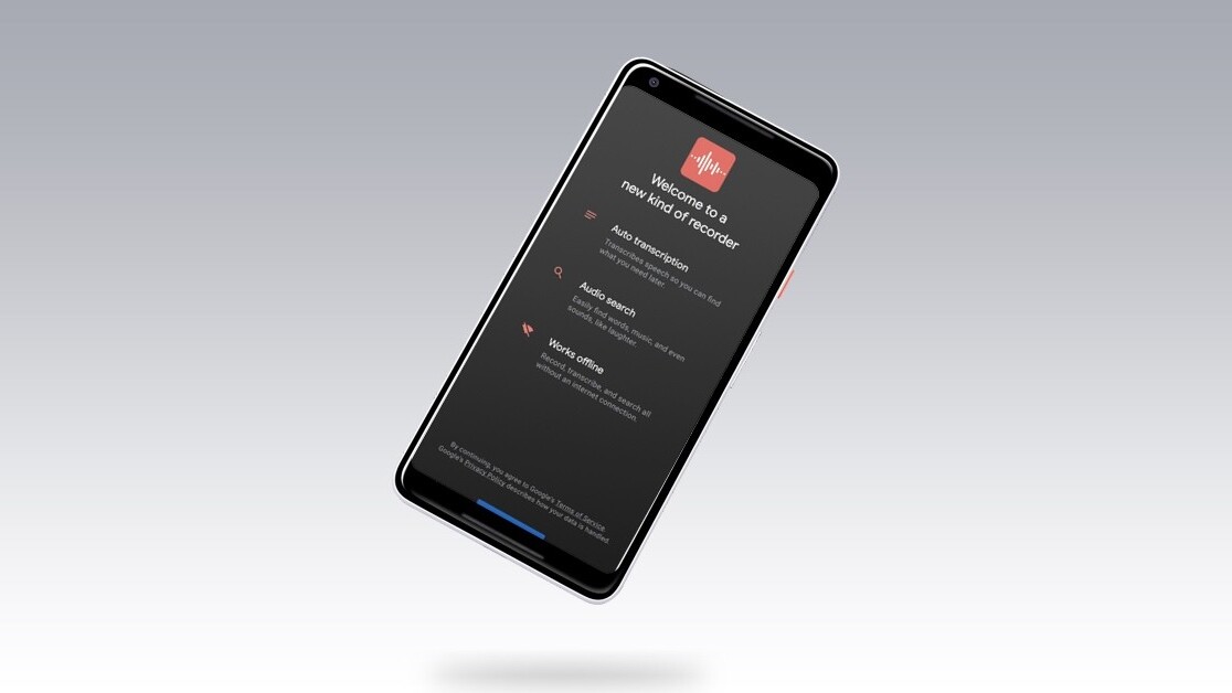 Google’s leaked voice recorder app has a built-in transcription feature — hallelujah!