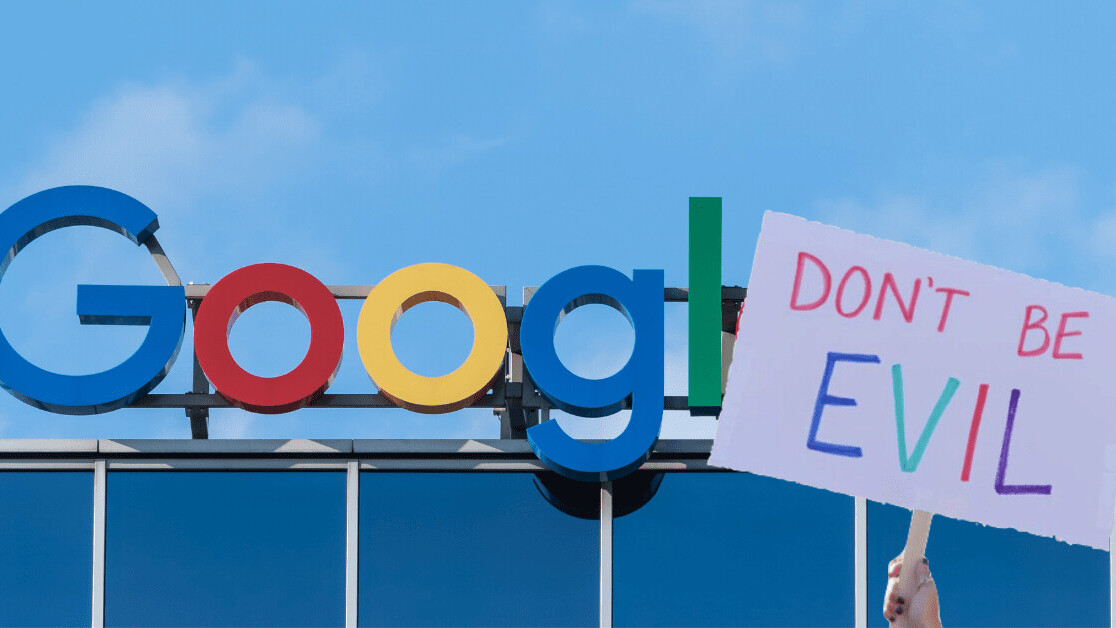 Google employees protest suspension of two activist colleagues
