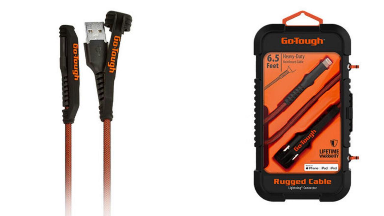 This ultra-rugged charging cable that will last longer than your smartphone is on sale today