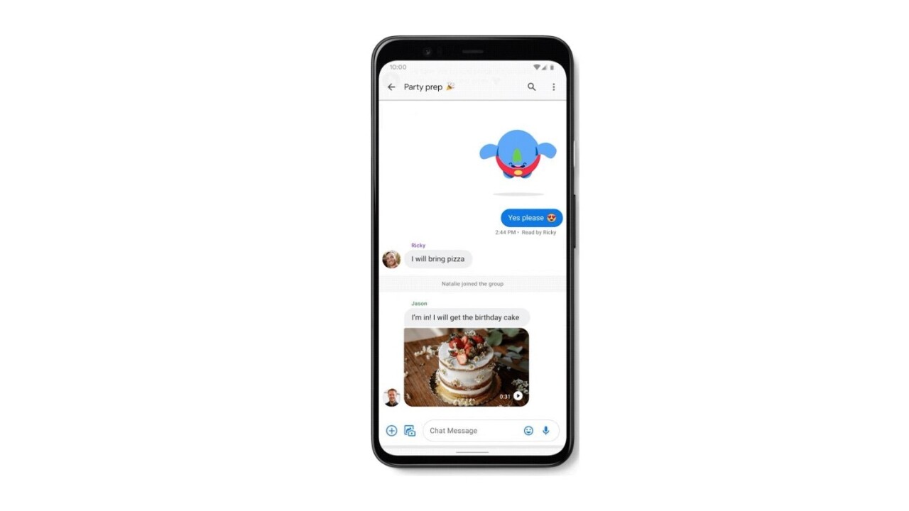 Google is rolling out RCS, text-messaging on steroids, in the US