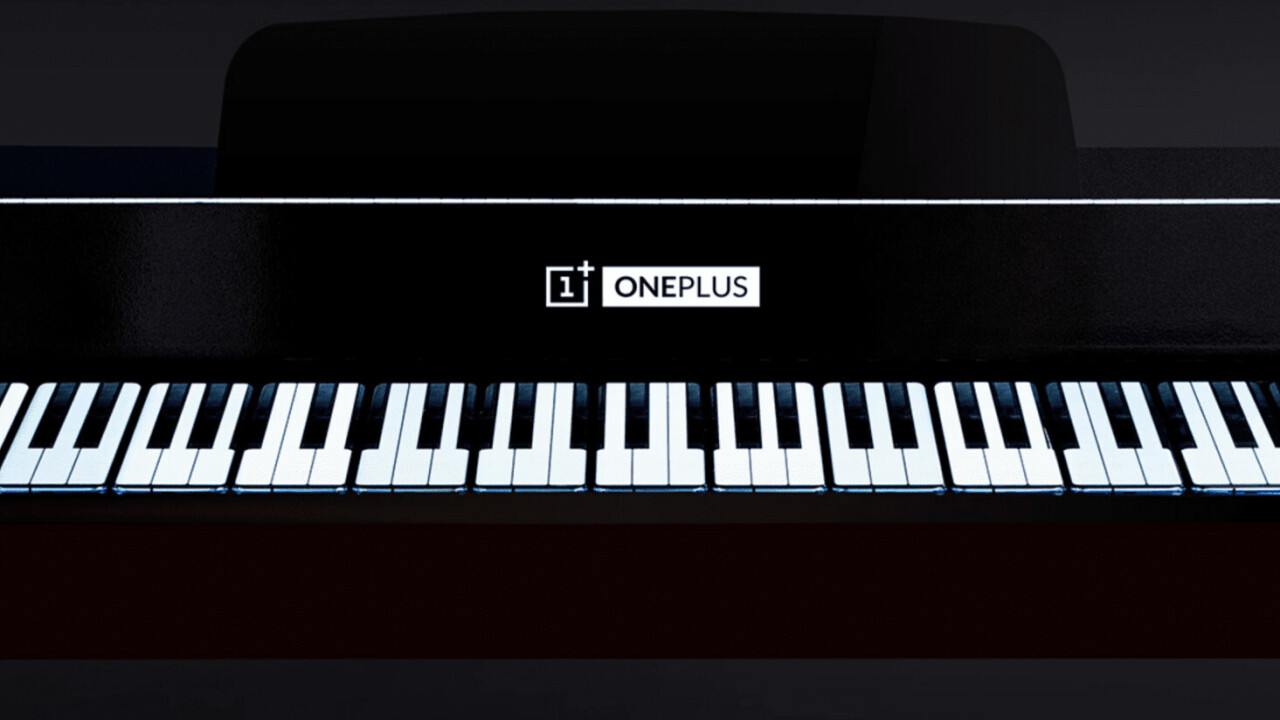 OnePlus built a piano out of 17 phones because why not