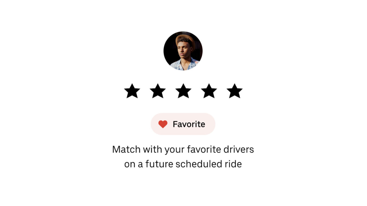 Uber will soon let you ‘favorite’ drivers (in California, at least)