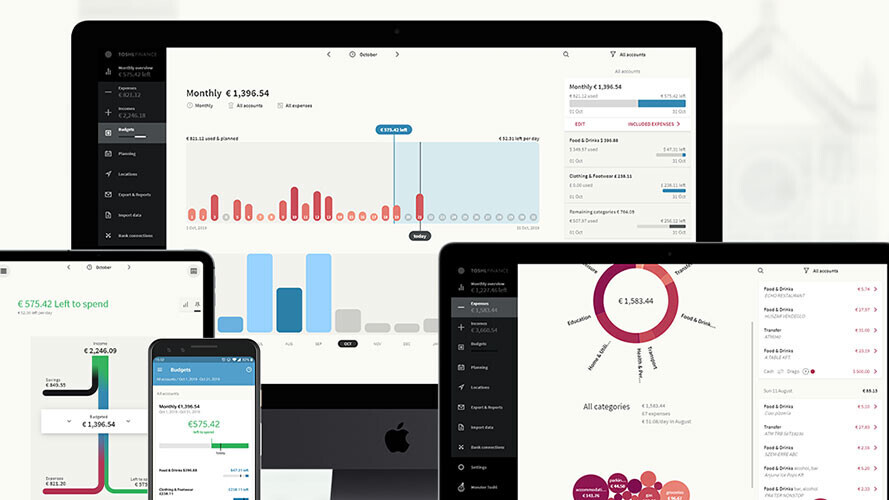 Toshl is how 2 million people track their money. Right now, it’s 66% off.