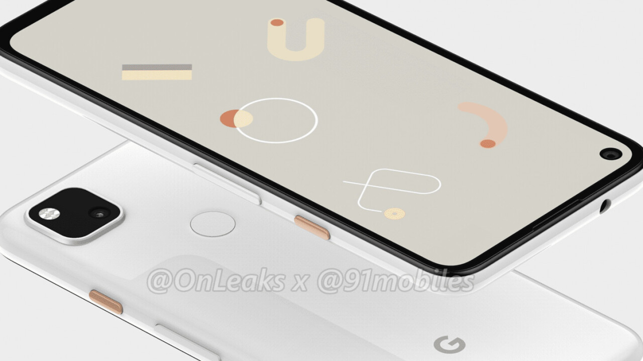 Leak: The Pixel 4a looks better than the actual Pixel 4