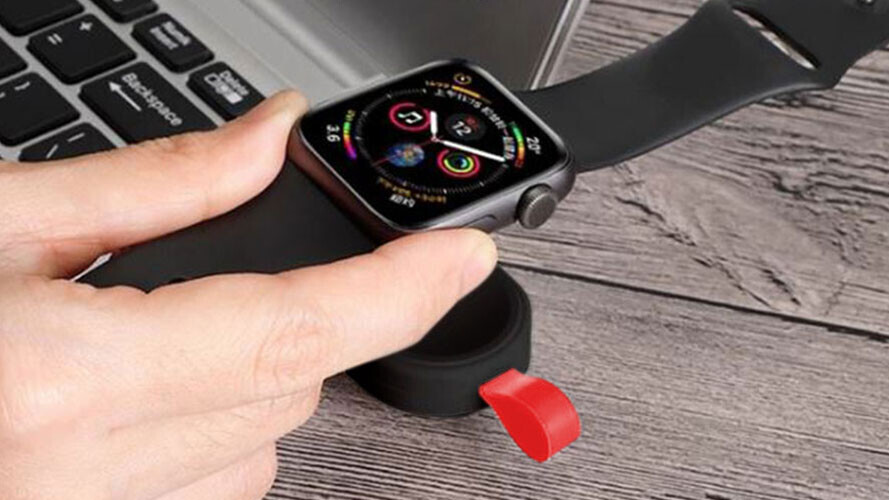 This portable wireless Apple Watch charger is on-the-go power for under $17