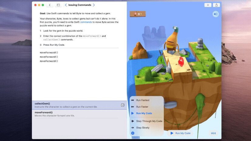 Apple launches a new Mac app to help you learn programming basics