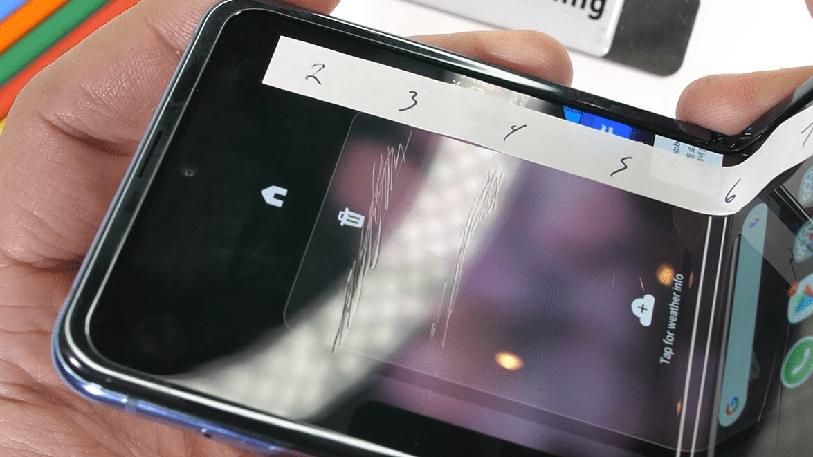 Surprise: The Samsung Galaxy Z Flip’s ultra-thin folding ‘glass’ scratches like plastic