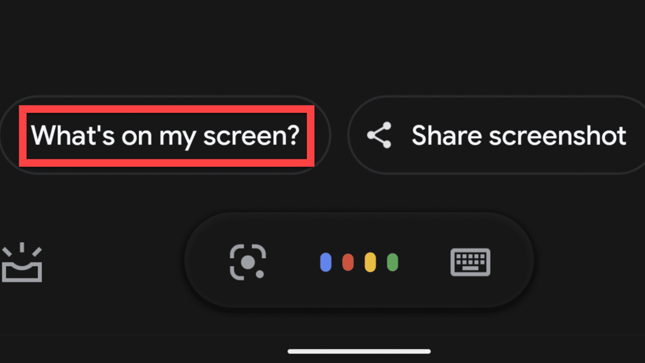 Google brings super-handy “what’s on my screen?” button back to the Assistant
