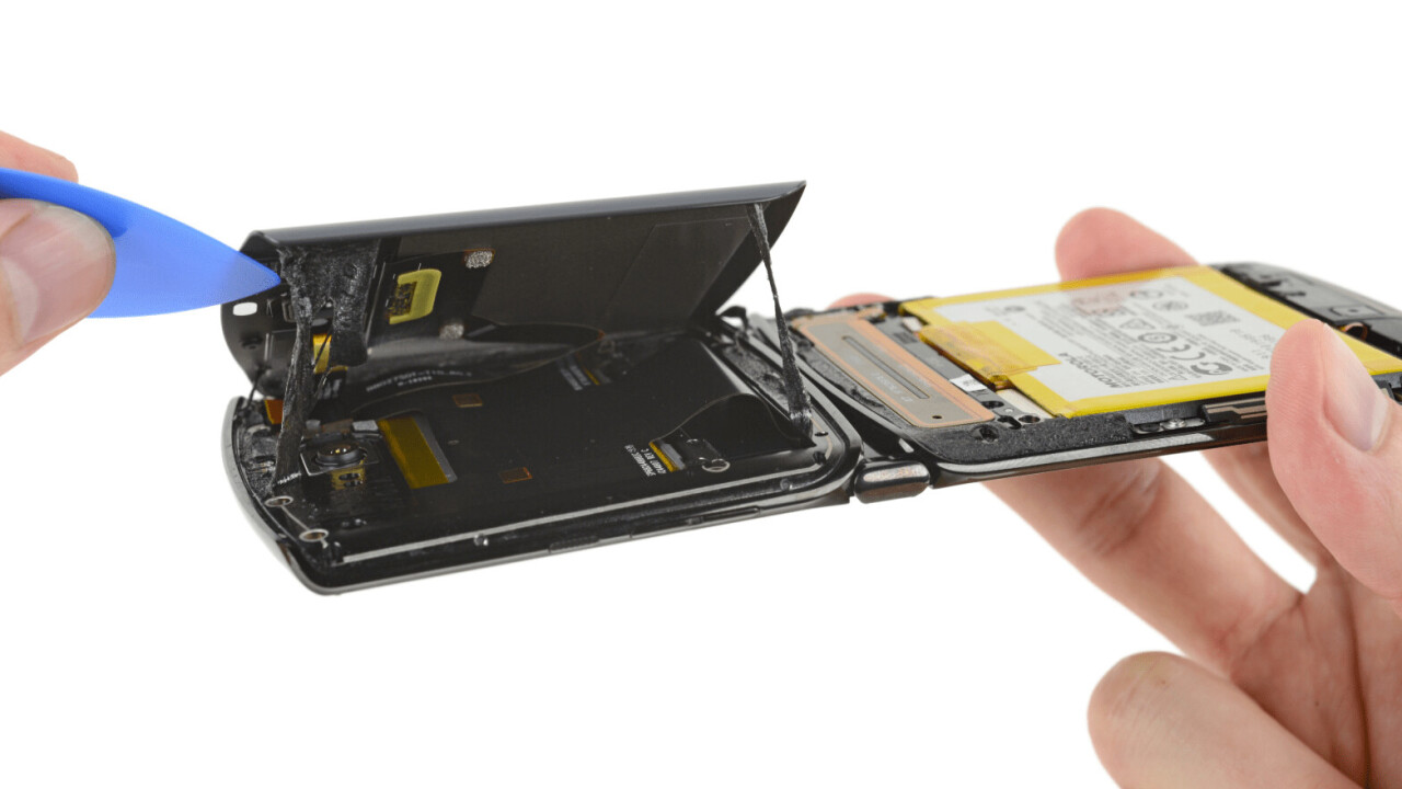 The new Moto Razr might be the hardest phone to repair ever