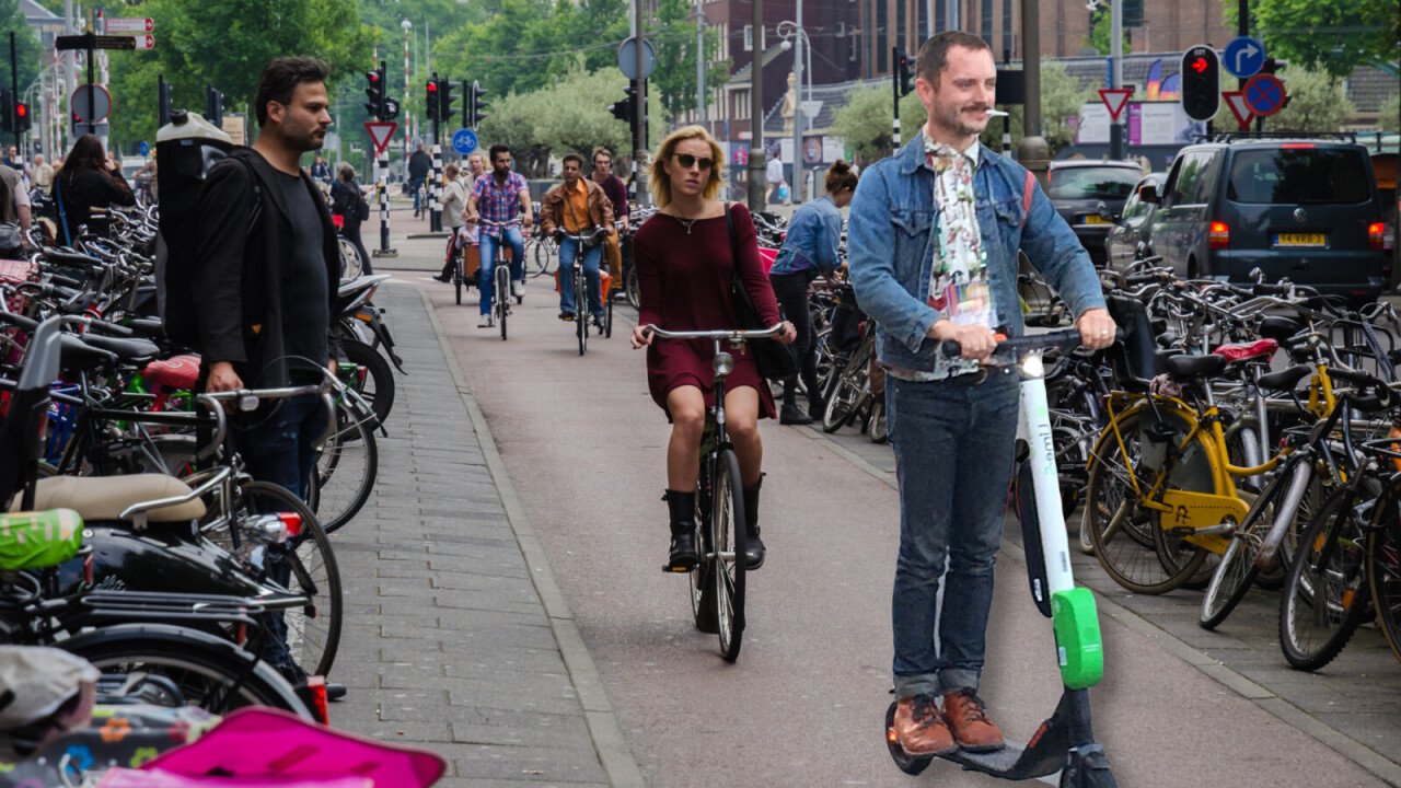 E-scooters are just as safe as cycling, but that’s not saying much