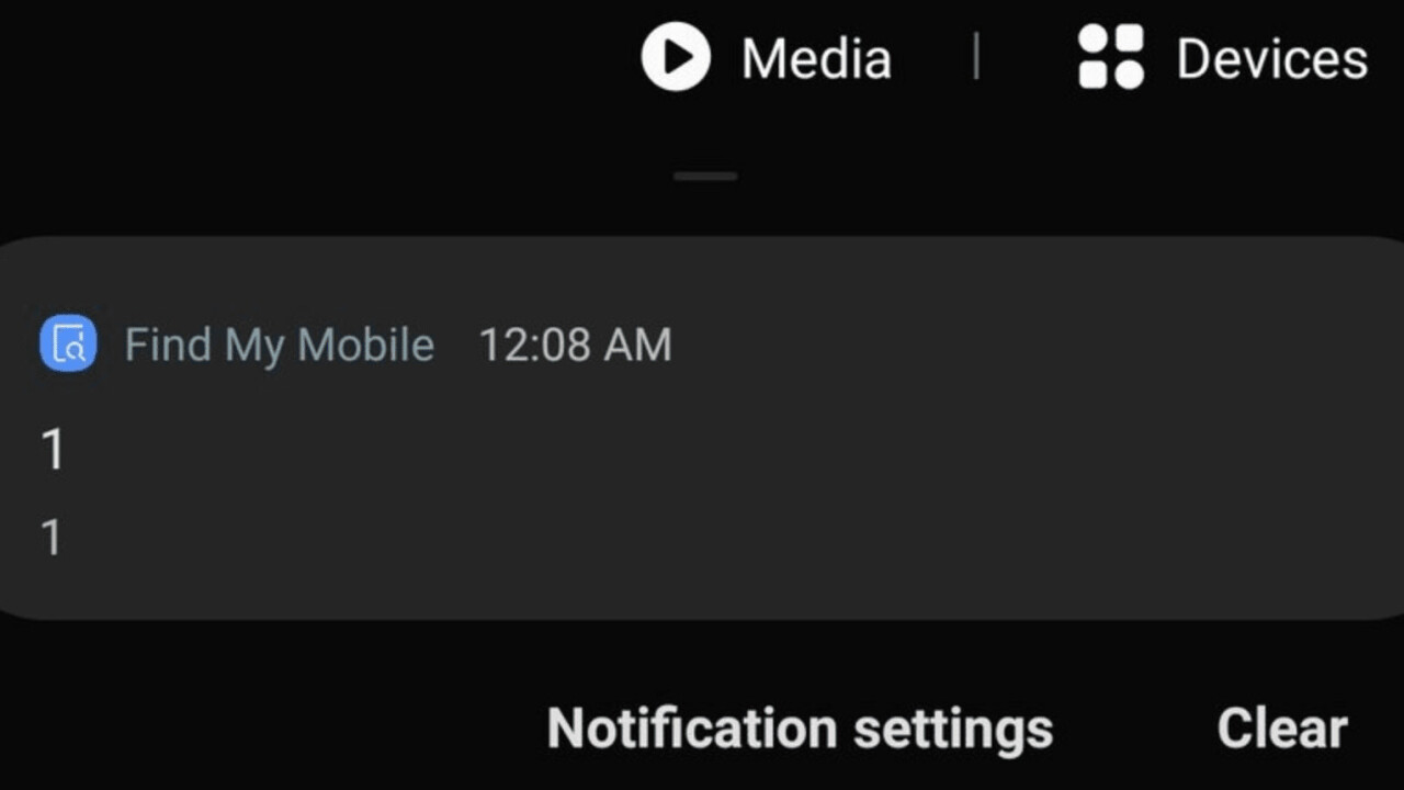 Samsung blasted Galaxy users with bizarre ‘Find My Mobile’ push notifications