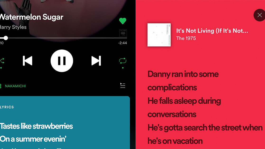 Spotify is finally showing lyrics synced with music so you can sing along