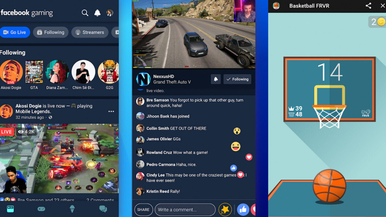 Facebook launches gaming app in the US to take on Twitch and YouTube